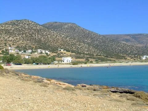 View of Agios Prokopios - a perfect place to relax and enjoy the pool