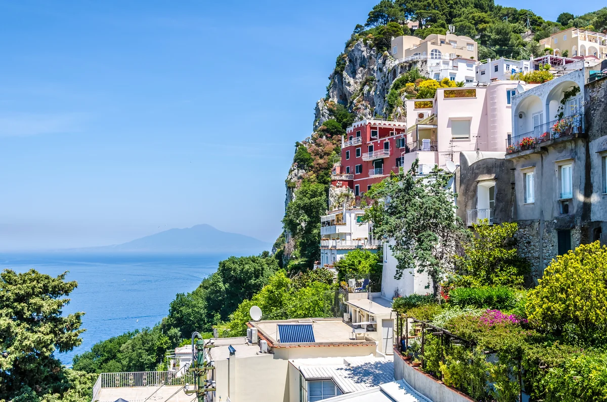View of Capri - a perfect place to relax and enjoy the pool