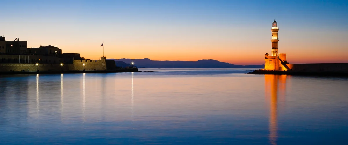 View of Chania - a perfect place to relax and enjoy the pool