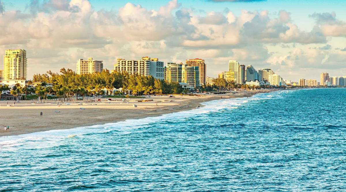 View of Fort Lauderdale - a perfect place to relax and enjoy the pool